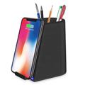 10W mobile phone use pen holder and 1 USB port wireless charge for iphone and samsung