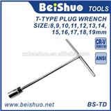 T Handle Spark Plug Socket Wrench