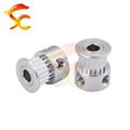 13-0017#Engraving Machine Part GT2/2M Aluminum Alloy 18 teeth Synchronous timing bore 5mm belt width 6mm Timing Pulley