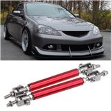 Adjustable Stainless Steel Splitter Rod Car Bumper Protector