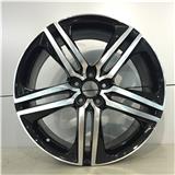 JWL VIA size17 18 19 20 Inch black machined face Alloy wheel for sales