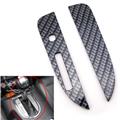 Other car accessory interior decorative Carbon Fiber Gear Shift Panel Frame Cover for Ford Mustang 2015 2016 2017 body parts