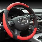 universal fit natural rubber ring 36-40cm microfiber leather car accessories steering wheel cover