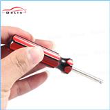 DeLin Wood pattern Tire Valve Core Remover installer tools For Machine Tire Repair Tools