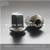 carbon steel or alloy steel hex auto wheel lug nut