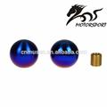 High quality round ball style Full Titanium shift knob/ Gear Shift Knob