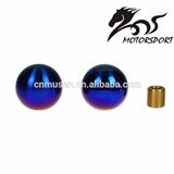 High quality round ball style Full Titanium shift knob/ Gear Shift Knob