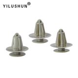 Custom plastic material rivets black auto clips nylon