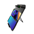 Latest 10W fast  wireless charger dock for mobile phone and watch