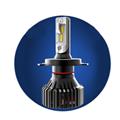 New Design Auto decorate lamps Super bright LED Car Headlamp bulb H4 8000lm