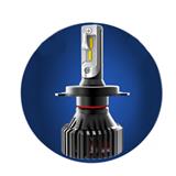 New Design Auto decorate lamps Super bright LED Car Headlamp bulb H4 8000lm