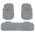 universal pvc car floor mat sold in 3pcs
