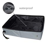 Wholesale Collapsible Portable Waterproof Cat Litter Box for Travel Camping