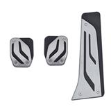 Non-Drill Auto accessories Clutch Fuel Accelerator Pedal Pads For BMW full Series Gas Brake pedal cover