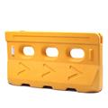 Custom Red Yellow HDPE Water Filled Road Safety Barriers