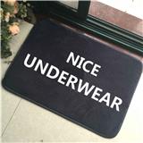 Nice Underwear Entrance Indoor Entry Front Fun Funny Door Mats Floor Mats Doormats with a Difference