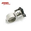 Customized stainless steel 304 muffler exhaust electric with valve