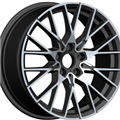 2019 New Black Machine Concave Alloy Rims Wheels
