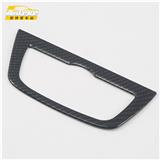 Car Interior Accessories ABS Plastic Carbon Fiber Headlight Adjustment Panel Trim Cover for BMW X3 2018