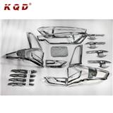 new style car accessories cheap price matte black and chrome  light cover full set for Ertiga 2019