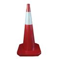 Flexible Soft Light Rubber Traffic Safety Signal Parking Cone