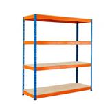 heavy duty boltless corner factory storage rack