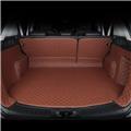 3D embroidery full covering customized custom fit car trunk boot mat carpet for right hand driver car