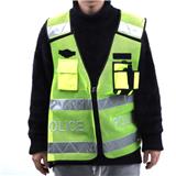 Wholesale Customized Logo Polyester Reflective Visibility Security Vest