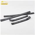 New Anteke Car Accessories Black Steel Door Sill Scuff Plate Extension With Black Logo For Arteon Passat CC 2018