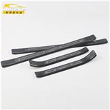 New Anteke Car Accessories Black Steel Door Sill Scuff Plate Extension With Black Logo For Arteon Passat CC 2018