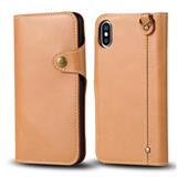 Ultra thin antishock scratch proof vintage PU leather phone case for iPhone 5SE/6/6S/7/8/7P/8P/X/XS with lanyard