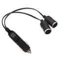 MX 12V 2Way Splitter Car Charger Cigarette Lighter Power Adapter Plug Socket for 12-Volt Devices