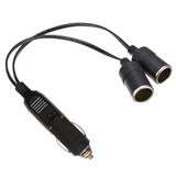 MX 12V 2Way Splitter Car Charger Cigarette Lighter Power Adapter Plug Socket for 12-Volt Devices
