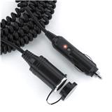 12V Indicator Light High Current Car Automobile Cigarette Lighter Cable Power Plug Socket