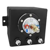 2L Aluminum Fuel Surge Tank With Polished 6 AN Fittings