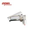 Customized air compressor control exhaust muffler with valve