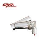 Customized air compressor control exhaust muffler with valve