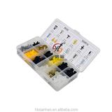 HE65 Auto plastic clip fasteners bumper christmas tree retainer 323pcs
