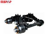 low/high mounting /spoke wheel bogie suspension in trucks