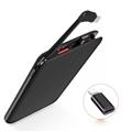 10000 mAh polymer battery 18W QC3.0 fast charge power bank with embedded Type-C charging cable PD3.0