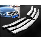 Auto Exterior Accessories Car Styling Front Center Grille Accord Molding Grill Inserts Plastic Strip Trim For HONDA 2008-2010