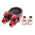 10AN oil cooler adapter sandwich, Oil Filter Sandwich Plate Adapter Thermostat