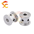 1349#3D printer GT2/2M Synchronous timing 20 teeth bore 5mm belt width 10mm Aluminum Alloy timing belt pulley