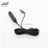 Car cigarette lighter plug to B connector with electrical cable