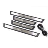 2015 2013 ABS stainless steel welcome light door sill scuff plate for camry 2012