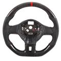 Car Styling Carbon Fiber Leather Steering Wheel Sport Pattern Racing Style For Volkswagen GOLF GTI MAGOTAN LAVIDA Sagitar PASSAT