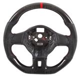 Car Styling Carbon Fiber Leather Steering Wheel Sport Pattern Racing Style For Volkswagen GOLF GTI MAGOTAN LAVIDA Sagitar PASSAT