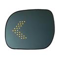blue wide angle led turn signal heated anti dazzle car fender side rear view mirror for toyota RAV4 RAV 4 wing glass