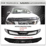 For TRUCK 2014-NAVARA ACCESSORIES HOOD PROTECTORS