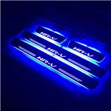 Car LED Welcome pedal light HRV LED Moving Door Scuff Plates